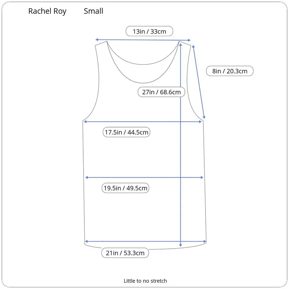 5/$25 Rachel Roy Animal Print Tie Back‎ Tank Top